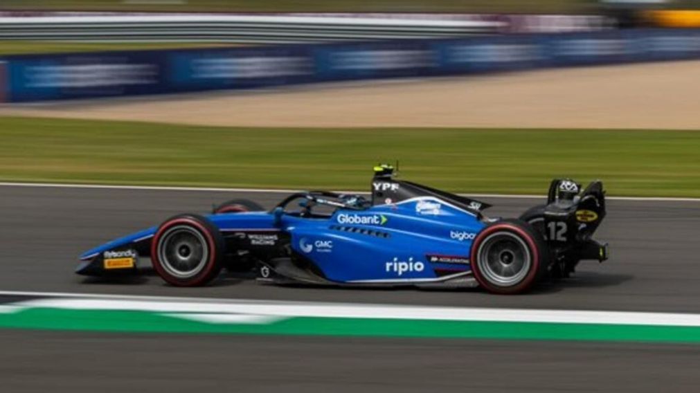 Franco Colapinto TERMINÓ 5° en el SPRINT de la Fórmula 2 en Silverstone