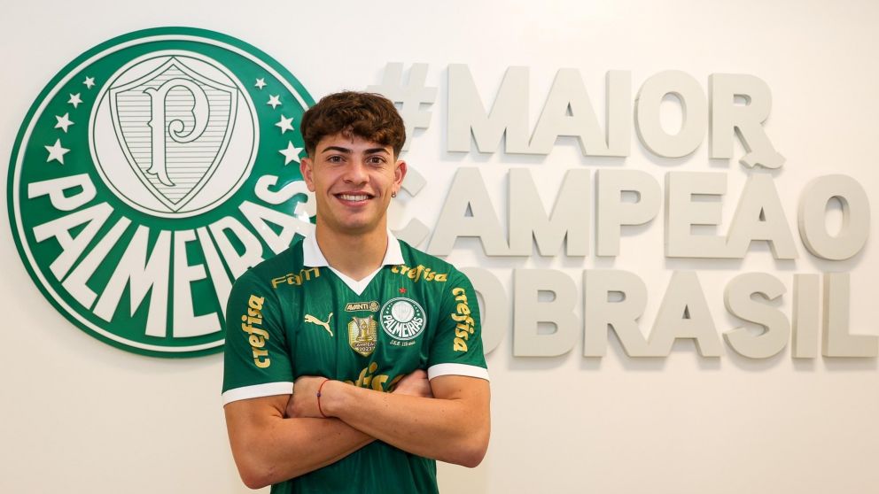 Giay fue presentado en Palmeiras y ahora tiene una MILLONARIA cláusula de rescisión