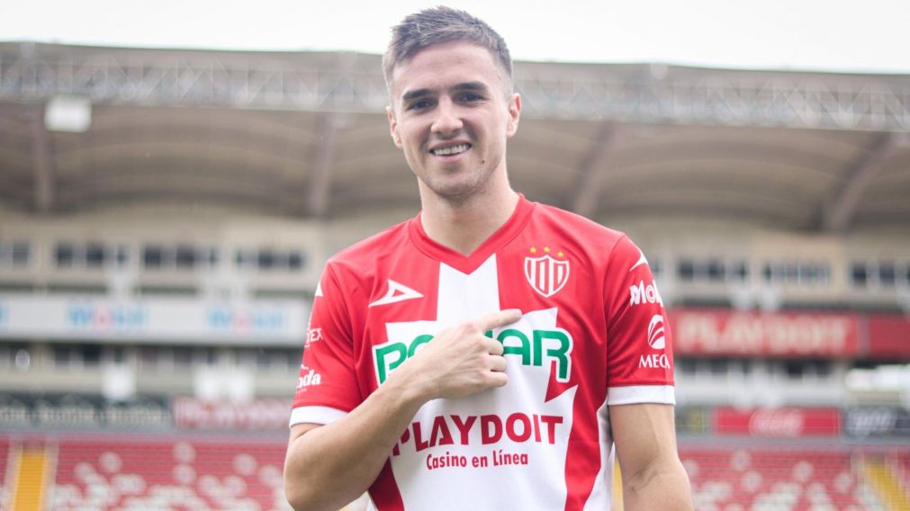 River EN EL OLVIDO: Agustín Palavecino fue presentado en Necaxa