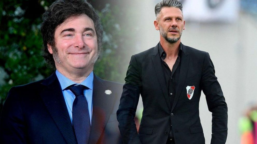 A Javier Milei le preguntaron si Demichelis debe irse de River: su CURIOSA respuesta