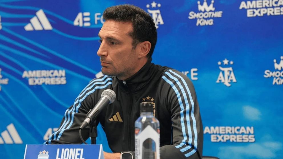 Scaloni DESPEJÓ UNA DUDA y la Selección Argentina termina de armarse para el debut en la Copa América