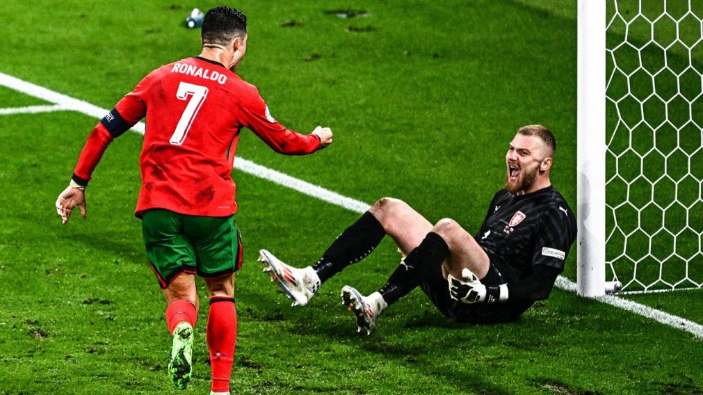 MAL GANADOR: El repudiable gesto de Cristiano Ronaldo en el agónico gol de Portugal ante República Checa en la Eurocopa