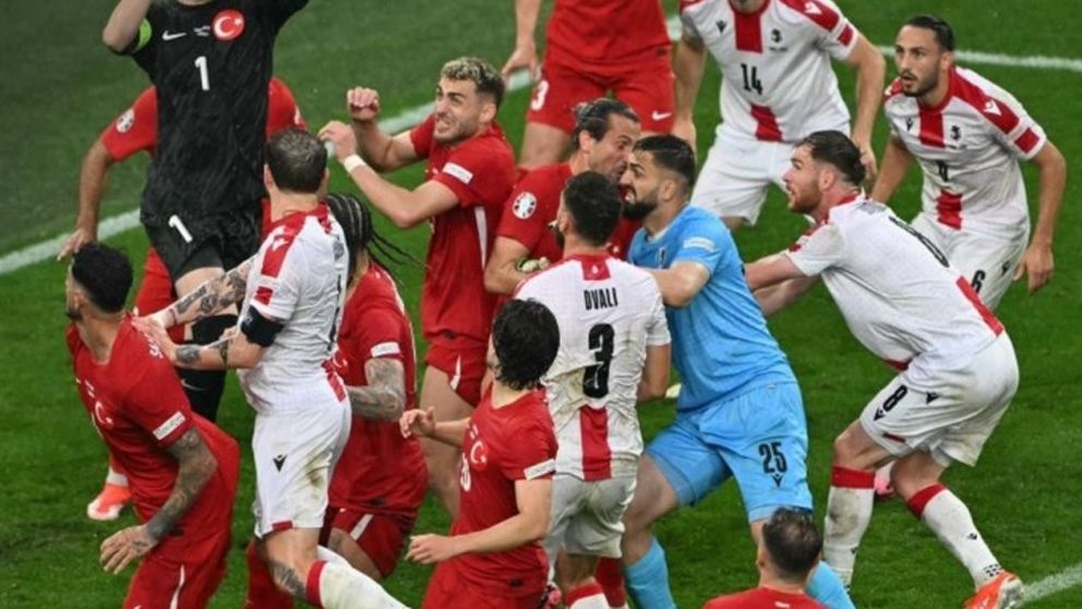 Turquía y Georgia por la Eurocopa 2024 FUE UN ESPECTÁCULO: tremendo e inesperado show de memes