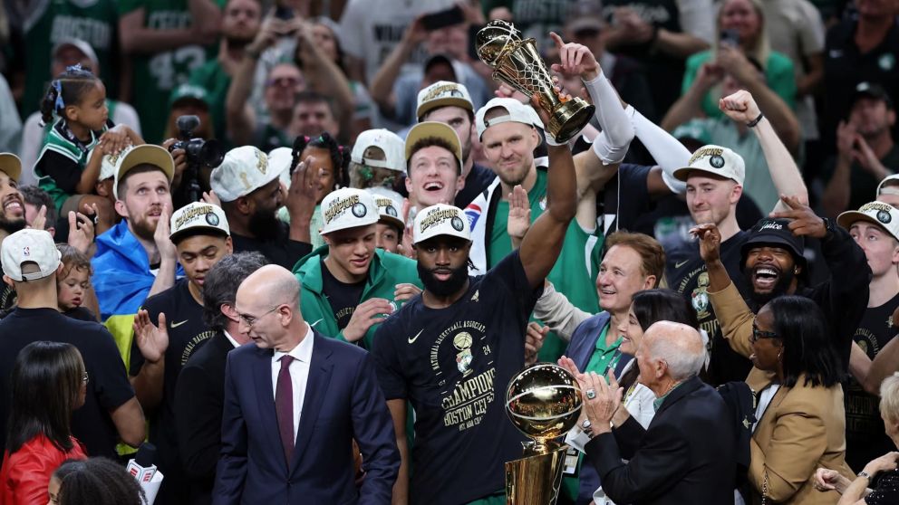 Jaylen Brown, el MVP de las Finales de la NBA