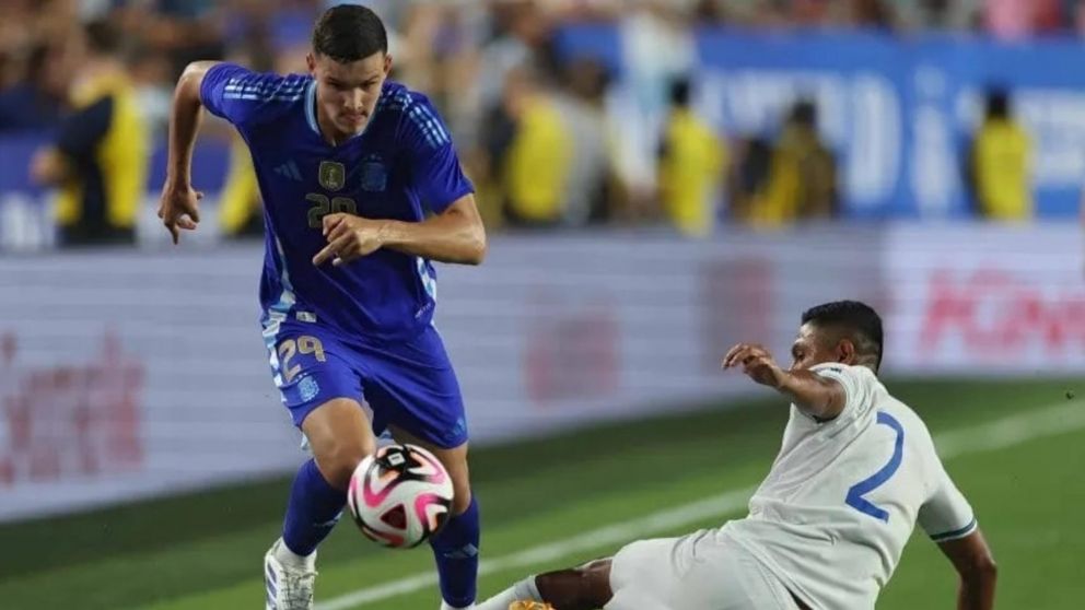 Valentín Carboni entró en la LISTA de la Selección Argentina para la Copa América y recibió ELOGIOS de Messi