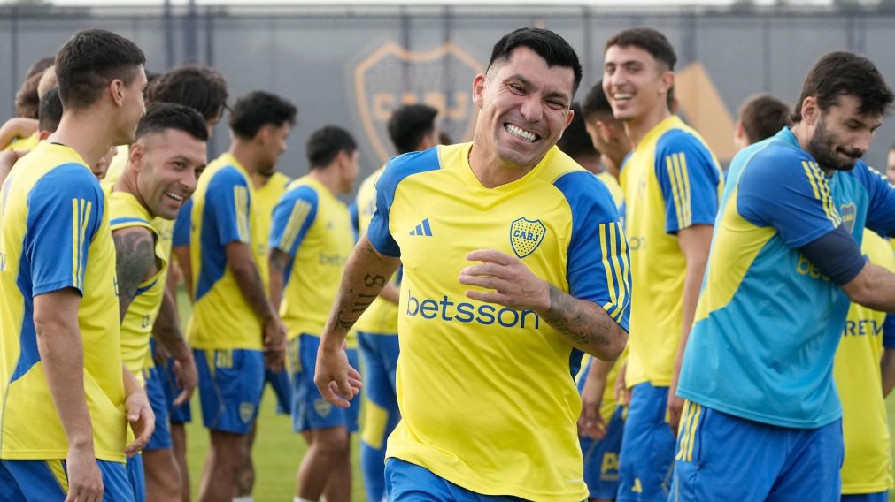 Boca hoy: Gary Medel pasó la revisión médica y se entrenó con el plantel