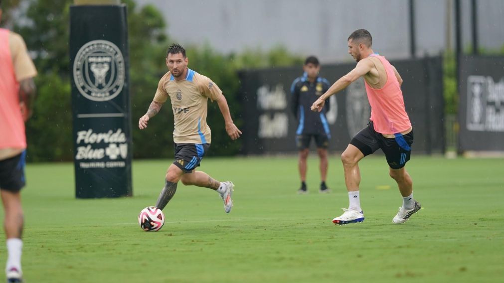 SE SUSPENDIÓ la práctica de la Selección Argentina por las FUERTES TORMENTAS en Miami