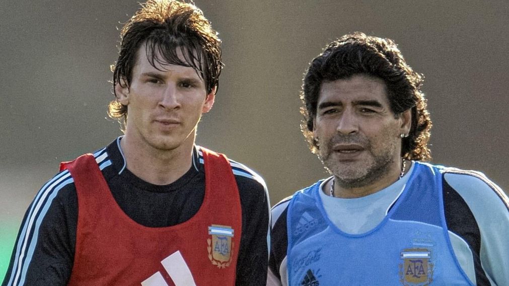 Lionel Messi fue CONTUNDENTE sobre su relaci�n con Maradona: "Los dos nos..."