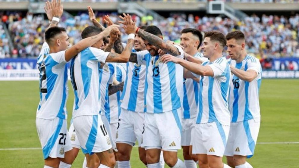 Argentina venció a Ecuador con un lindo gol de Di María en la previa a la Copa América: Messi jugó algunos minutos