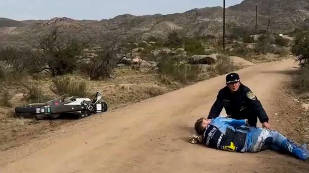 VIDEO: El IMPACTANTE accidente del campeón argentino del Dakar Luciano Benavides en el Desafío Ruta 40