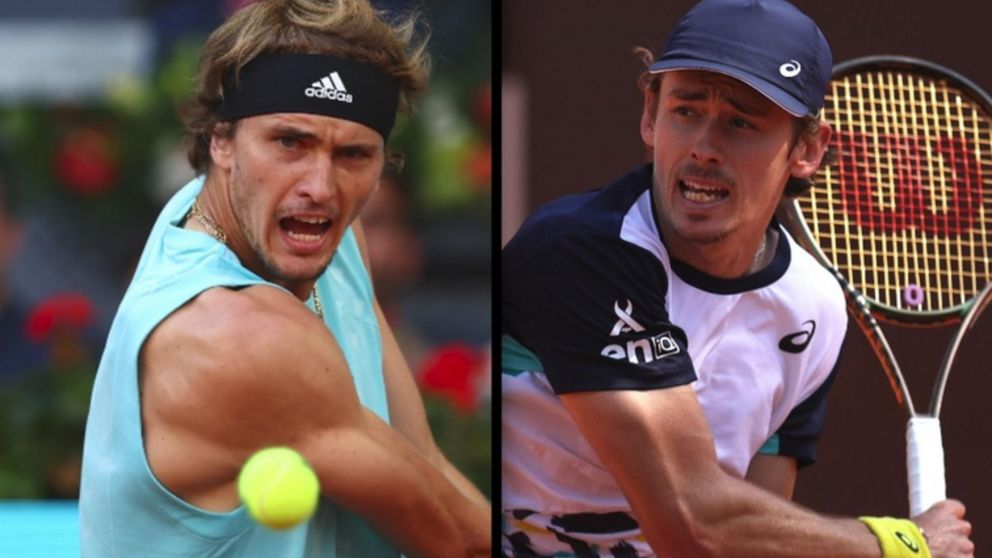 Roland Garros: Zverev vs De Miñaur, el PLATO FUERTE del día por cuartos de final