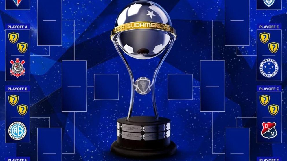 Así QUEDARON los CRUCES de octavos de final de la Copa Sudamericana: cuál es el POSIBLE RIVAL de Boca si pasa el repechaje
