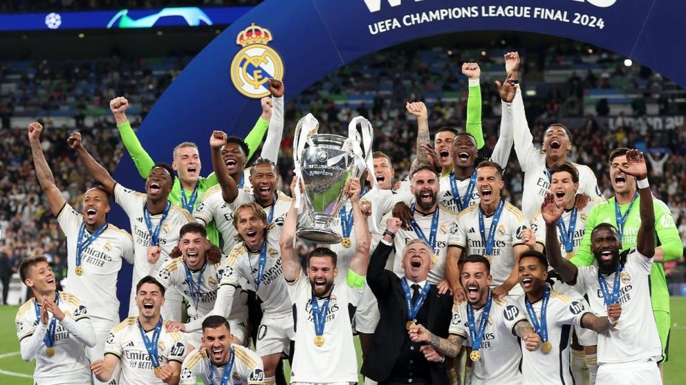 Real Madrid le ganó 2 a 0 al Borussia Dortmund y es CAMPEÓN de la Champions League