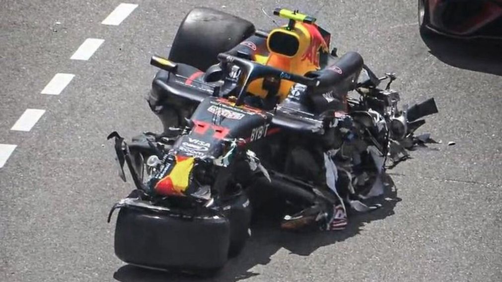 Fórmula 1: el TREMENDO choque de Checo Pérez en el Gran Premio de Mónaco