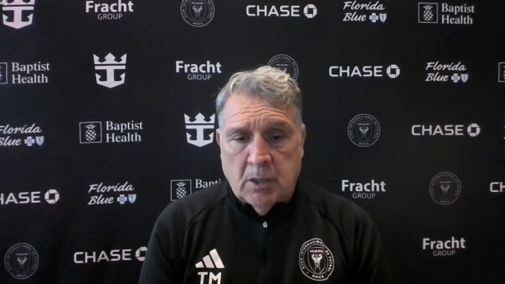 Tata Martino BLANQUEÓ los motivos de la ausencia de Messi con Inter Miami