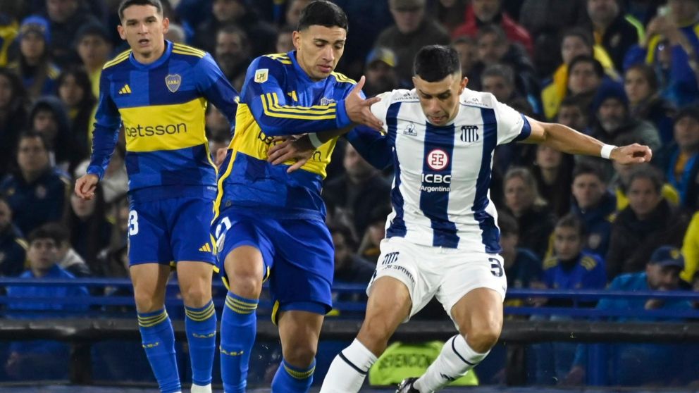 Boca SUFRIÓ en el final, pero igualó ante un difícil Talleres que LIDERA la Liga Profesional