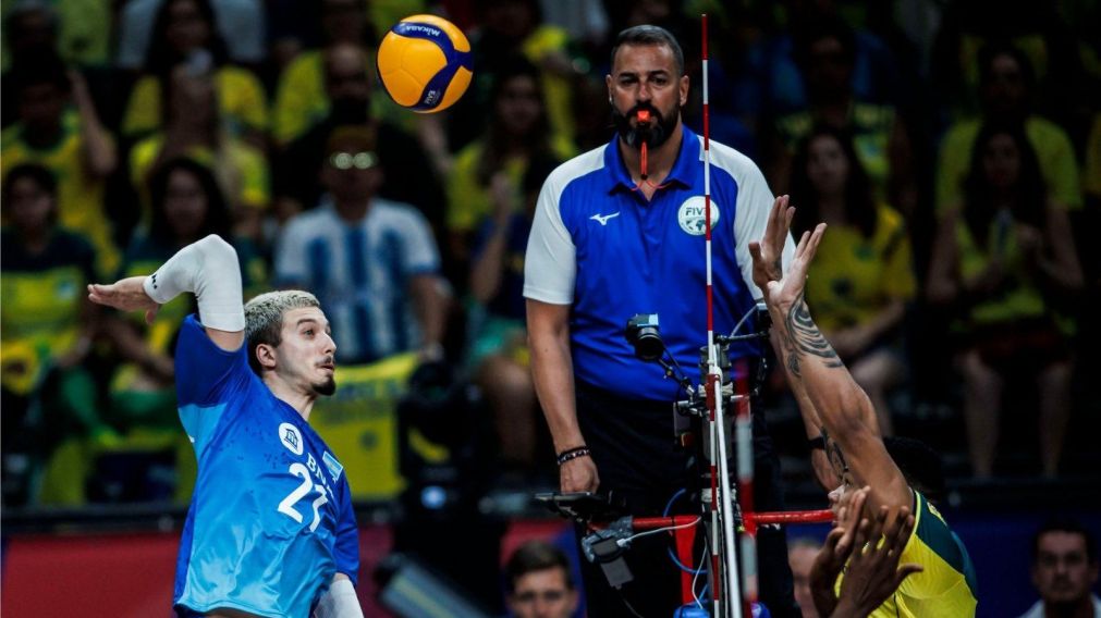 Argentina PERDI� el CL�SICO ante Brasil por la Liga de las Naciones de v�leibol