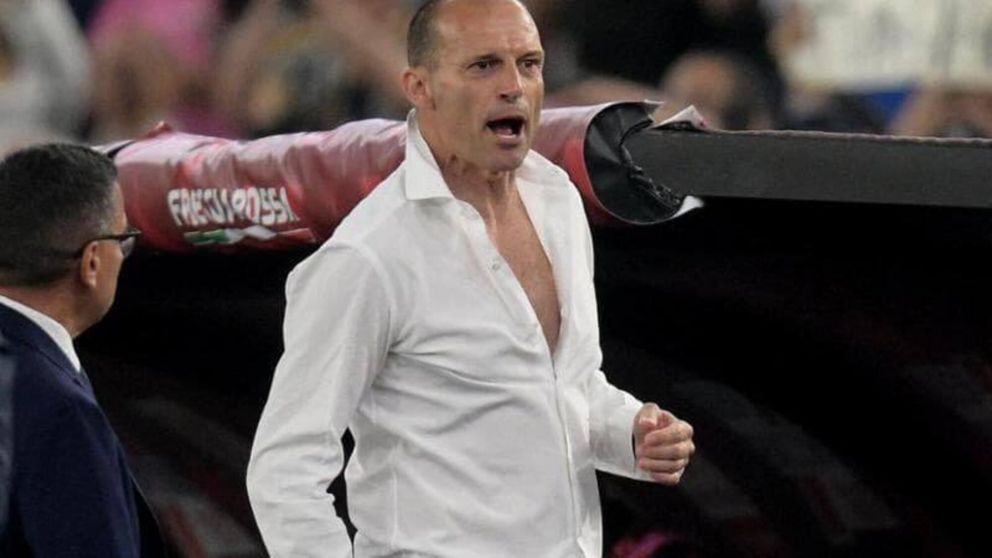 POLÉMICA: Juventus despidió a Allegri luego de salir campeón de la Copa Italia