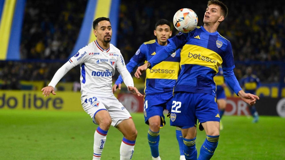 Boca DEJÓ ESCAPAR el triunfo ante Fortaleza y el primer puesto de su grupo en la Copa Sudamericana