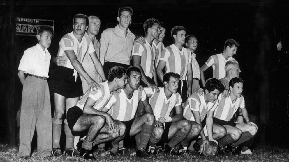 Argentina campeona de la Copa Am�rica 1957