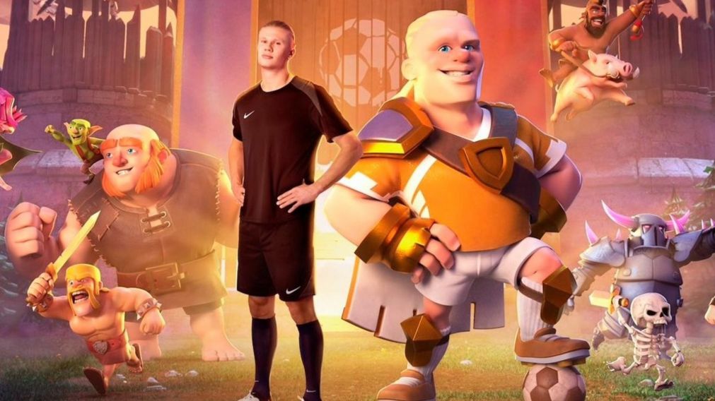 Erling Haaland será la nueva incorporación del CLASH OF CLANS