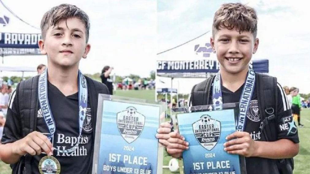 Los hijos de Lionel Messi y Luis Suárez se consagraron campeones con el Inter Miami