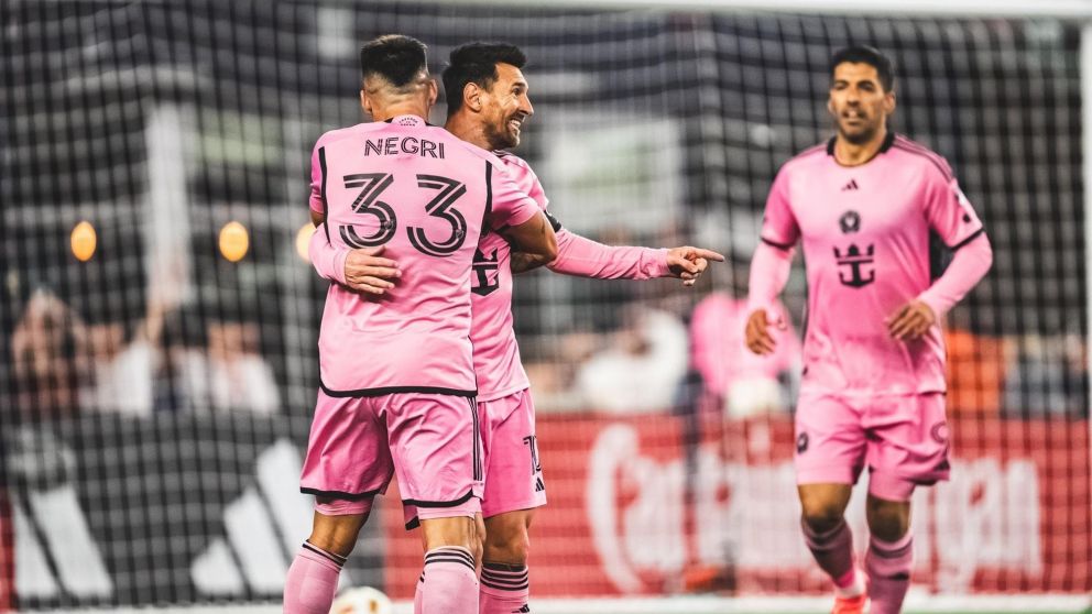 Messi VOLVI� A BRILLAR en Inter Miami: doblete y asistencia en la victoria ante New England Revolution