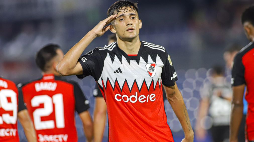 River le gan� a Libertad sobre el final y sigue con PUNTAJE IDEAL en la Copa Libertadores