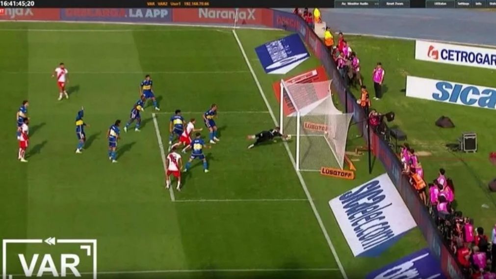 Qu� dice el AUDIO del VAR sobre el POL�MICO GOL anulado a River en el Supercl�sico con Boca
