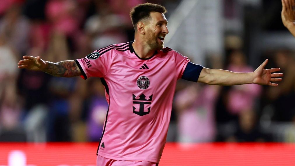 Messi está INTRATABLE: aportó doblete y asistencia en el triunfo de Inter Miami ante Nashville