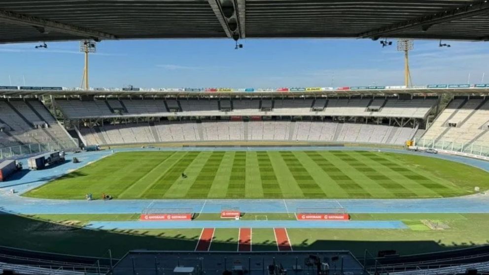 Así está el CÉSPED del KEMPES a un día para el Superclásico entre River y Boca