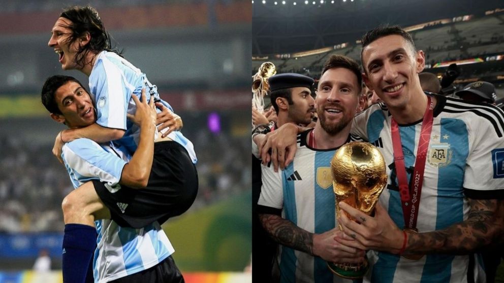 El INCREÍBLE RÉCORD que publicó la FIFA de Messi y Di María tienen en la Selección Argentina