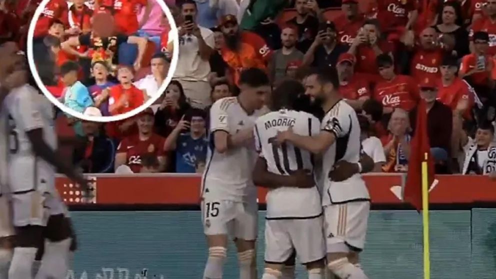 Mallorca reacciona ante el gesto racista tras el gol de Tchouaméni
