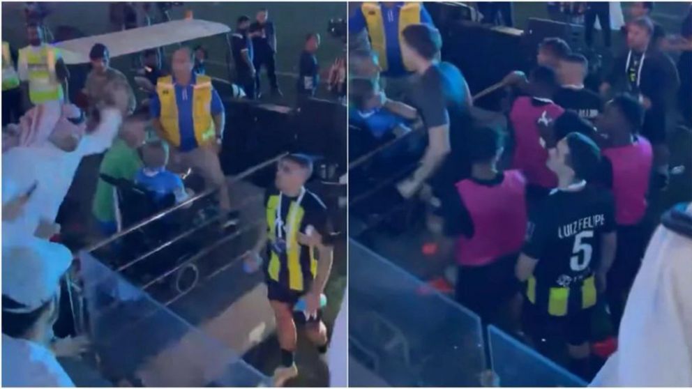 INSÓLITO: Atacaron a LATIGAZOS a un jugador del equipo de Marcelo Gallardo tras perder la final de la Supercopa de Arabia Saudita