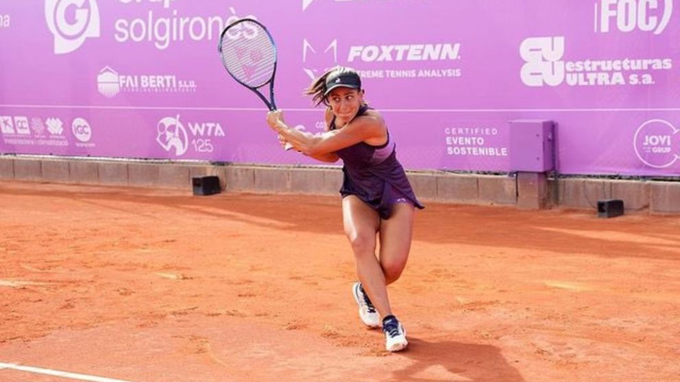 Carlé venció a Galfi y se metió en la final del WTA 125 de La Bisbal D´Empordá