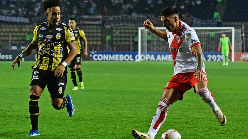 River le ganó a Deportivo Táchira y arrancó la Copa Libertadores CON EL PIE DERECHO