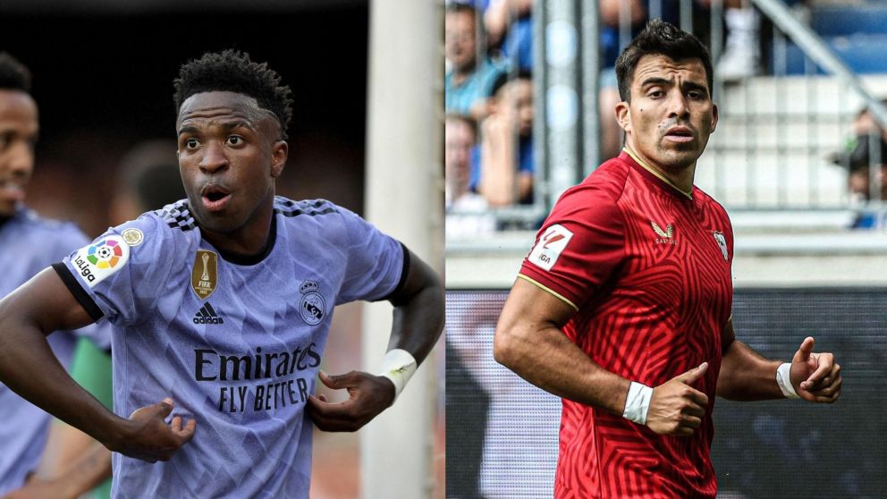 El FUERTE APOYO de Vinicius Jr. Marcos Acuña por los insultos racistas que sufrió en Getafe - Sevilla