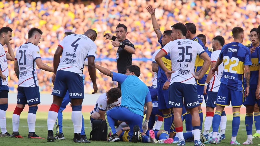 Lucas Blondel SE LESIONÓ GRAVEMENTE y Boca sufre: qué dice el parte médico