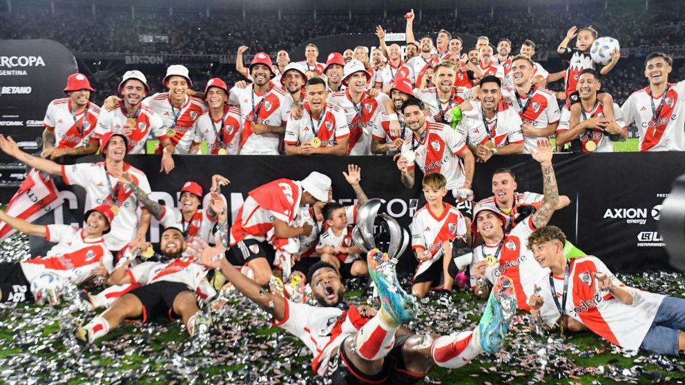 El presidente de River Jorge Brito le PUSO LOS PUNTOS a Boca tras ganar la Supercopa Argentina