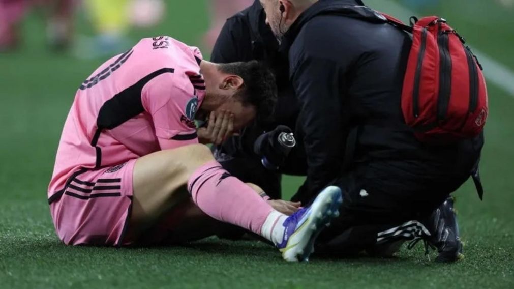Messi SALIÓ LESIONADO en Inter Miami y hay ALARMA en la Selección Argentina