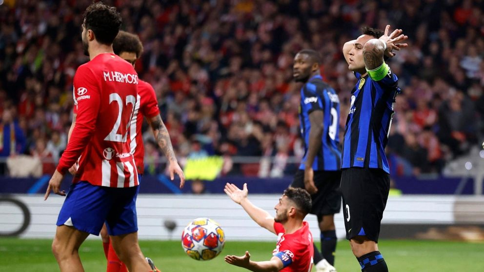 El Atlético de Madrid de los argentinos LE GANÓ POR PENALES al Inter de Lautaro Martínez y lo sacó de la Champions League