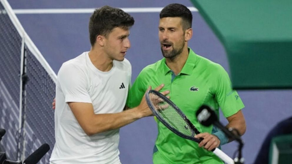 Indian Wells: Novak Djokovic y una HUMILLLANTE DERROTA ante Luca Nardi, un lucky looser
