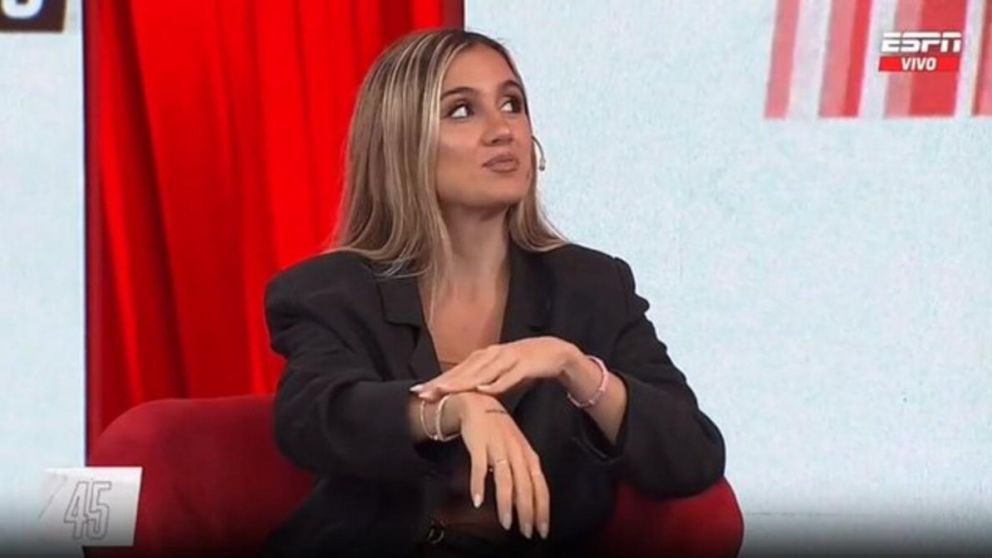 Morena Beltran habló sobre EL ROMÁNTICO FESTEJO de Lucas Blondel en el clásico con Racing