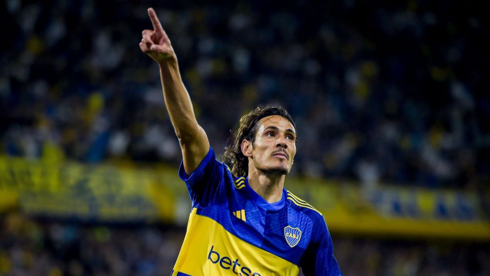 Boca, con UN TRIPLETE de Edinson Cavani en una remontada soñada, se lo dio vuelta a Belgrano: tremendo 3 a 2