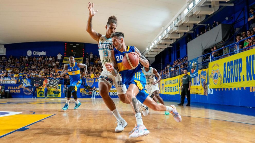 Boca LE GANÓ FÁCIL a Oberá Tenis Club por la Liga Nacional de Básquet