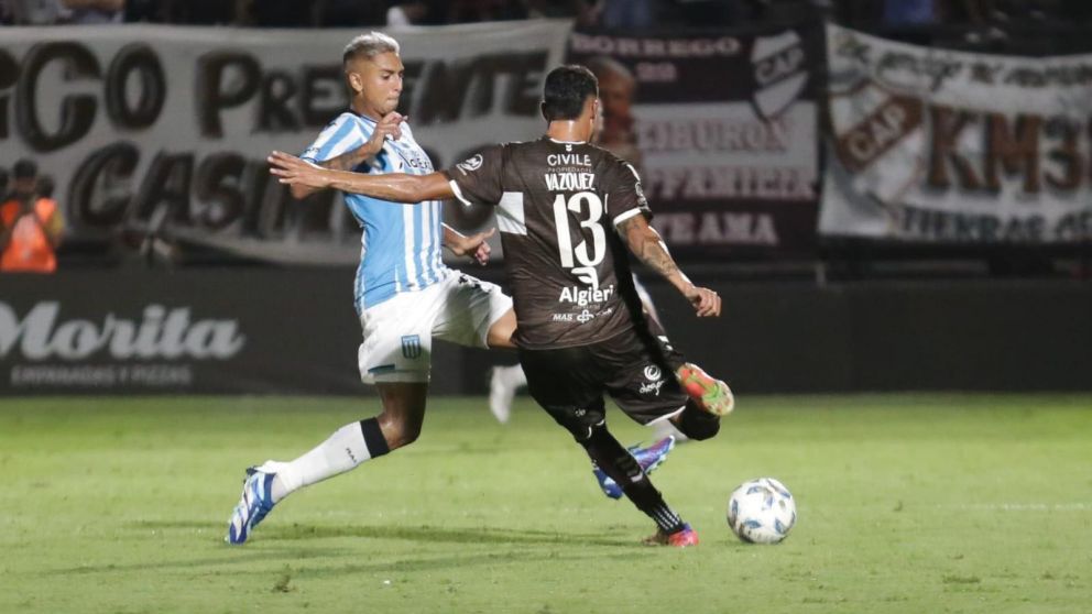 Racing y Platense jugaron muy feo y aburrieron: el juez Espinoza tuvo VARIAS DECISIONES POLÉMICAS