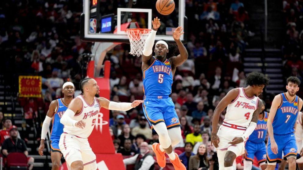 NBA: Oklahoma City Thunder llega a lo más alto con una victoria sobre Houston Rockets