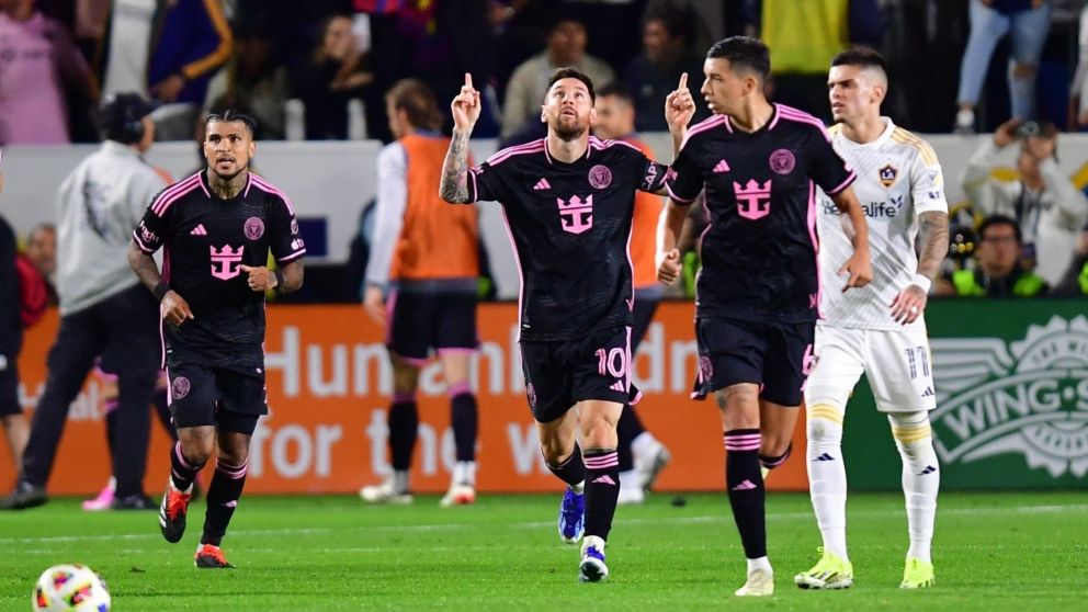 Messi metió un golazo sobre la hora e Inter Miami rescató un empate ante Los Angeles Galaxy