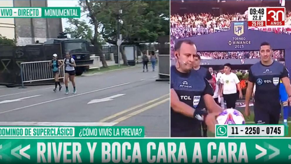 Superclásico: así será el impactante operativo de seguridad para contener a los hinchas de River