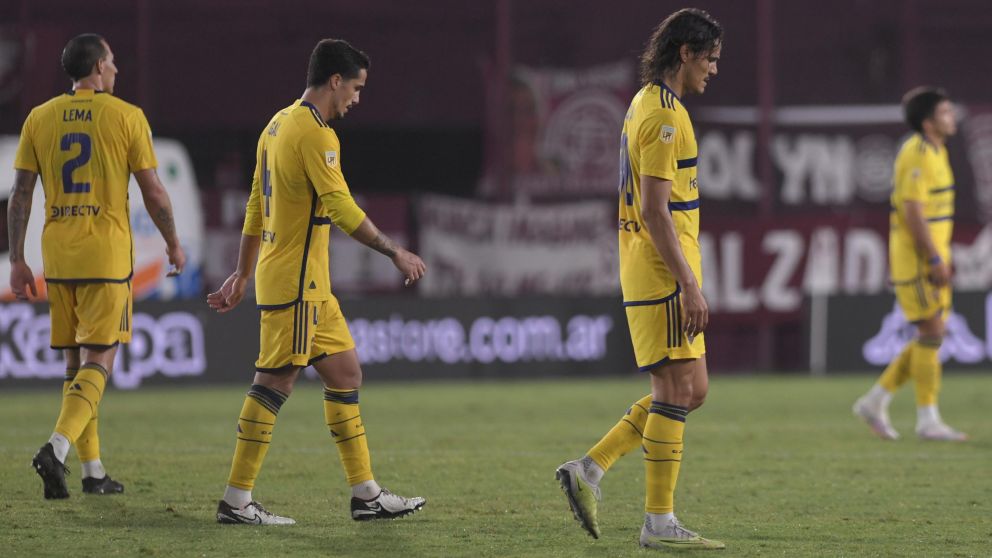 Boca y una derrota inoportuna: a una semana del Superclásico con River, Lanús lo llevó al barro y se lo ganó
